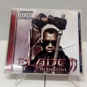Blade II Soundtrack CD – 2002 – Hip-Hop/Electronica Collab – Wesley Snipes